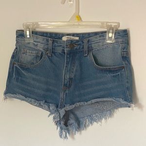Low Waisted Jean Shorts